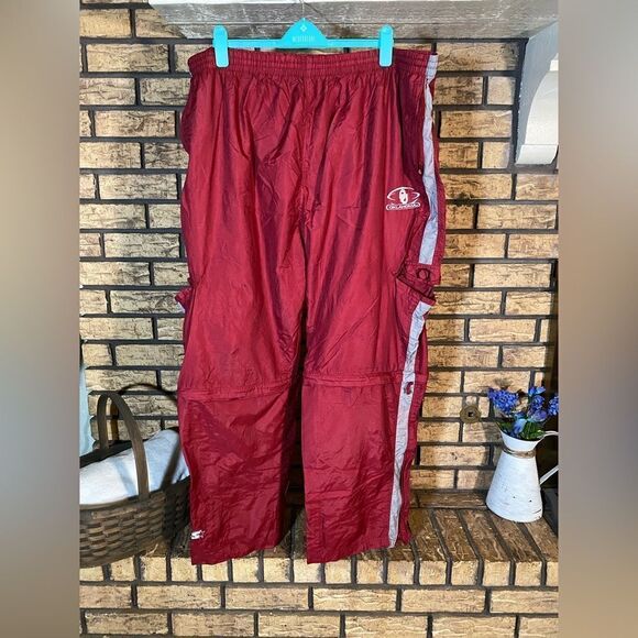 Retro oklahoma‎ university wind breaking pants - Picture 1 of 7